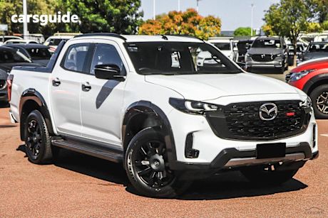 White 2025 Mazda BT-50 Dual Cab Pick-up SP (4X4)
