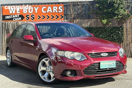 Red 2012 Ford Falcon Sedan XR6