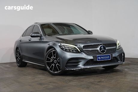 Grey 2019 Mercedes-Benz C200 Sedan