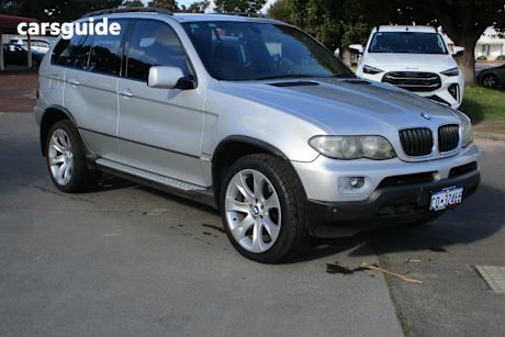 Silver 2006 BMW X5 Wagon 3.0D
