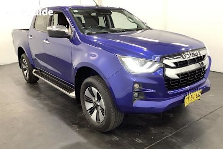 Blue 2020 Isuzu D-MAX Crew Cab Utility LS-U (4X2)