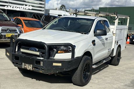 White 2015 Ford Ranger Super Cab Chassis XL 3.2 (4X4)