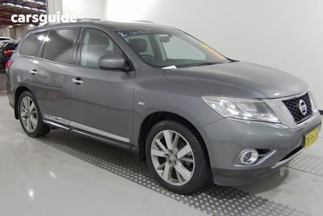 Grey 2016 Nissan Pathfinder Wagon TI (4X4)