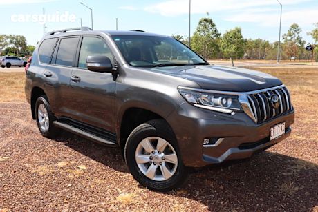Grey 2023 Toyota Landcruiser Prado Wagon GXL Flat Tailgate