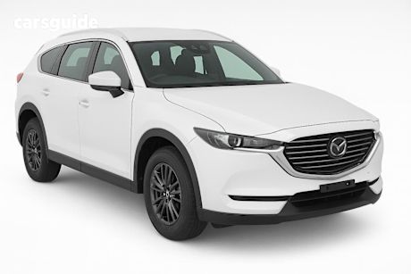 White 2019 Mazda CX-8 Wagon Sport (fwd)