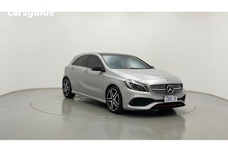 Silver 2017 Mercedes-Benz A250 Hatchback Sport 4Matic