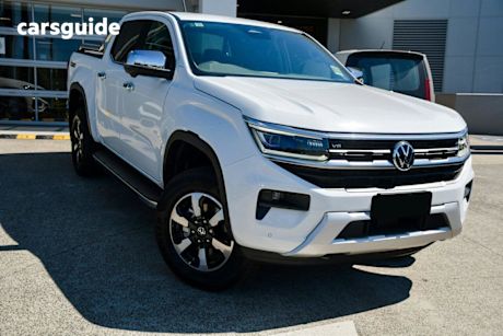 White 2024 Volkswagen Amarok Dual Cab Utility Style TDI600 4Motion