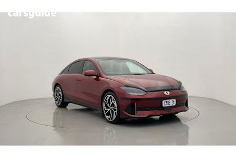 Red 2023 Hyundai Ioniq 6 Sedan Techniq AWD