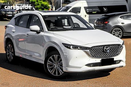 White 2025 Mazda CX-5 Wagon G25 Akera (awd)