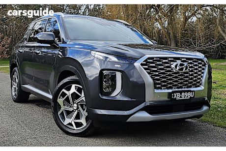 Grey 2021 Hyundai Palisade SUV HIGHLANDER 4X4