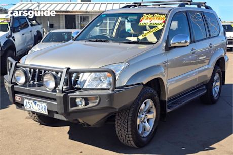 Gold 2007 Toyota Landcruiser Prado Wagon Grande (4X4)