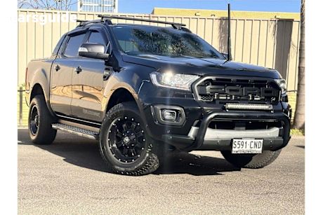 Black 2021 Ford Ranger Double Cab Pick Up Wildtrak 2.0 (4X4)