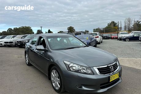 Grey 2008 Honda Accord Sedan V6