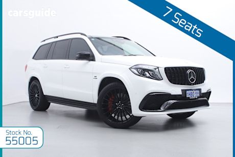 White 2017 Mercedes-Benz GLS63 Wagon 4Matic