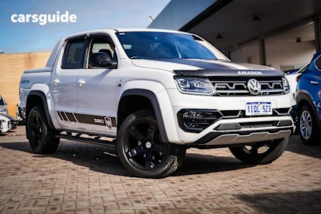 White 2021 Volkswagen Amarok Dual Cab Utility TDI580 W580S 4Motion