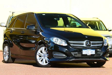 Black 2015 Mercedes-Benz B-Class Hatch B180 DCT