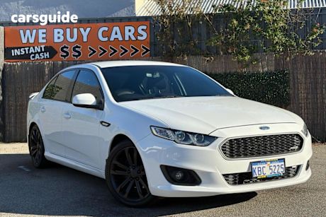 White 2015 Ford Falcon Sedan XR6