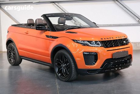 Orange 2016 Land Rover Range Rover Evoque Wagon TD4 180 HSE