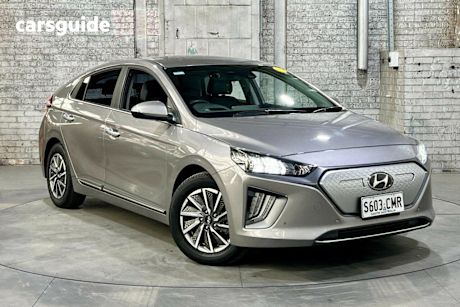 Grey 2021 Hyundai Ioniq Hatchback Electric Premium