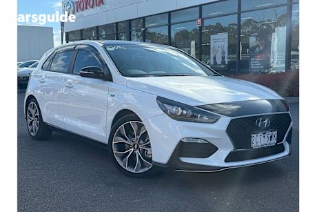 White 2022 Hyundai I30 Hatch N LINE F