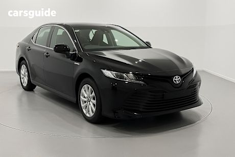 Black 2024 Toyota Camry Sedan Ascent Hybrid
