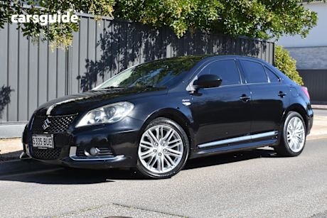 Black 2011 Suzuki Kizashi Sedan Sport AWD