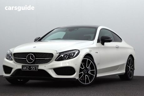 White 2016 Mercedes-Benz C43 Coupe