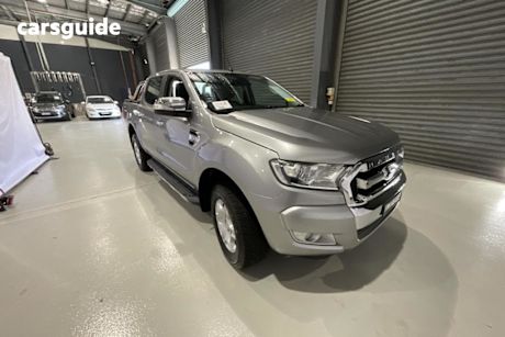 Silver 2016 Ford Ranger Dual Cab Utility XLT 3.2 (4X4)