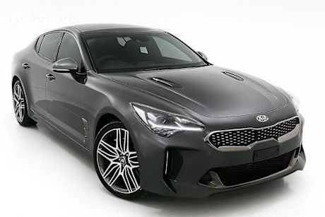 Grey 2021 Kia Stinger Sedan GT (black Leather)