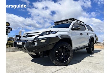 White 2021 Mitsubishi Triton Double Cab Pick Up GLX-R (4X4)