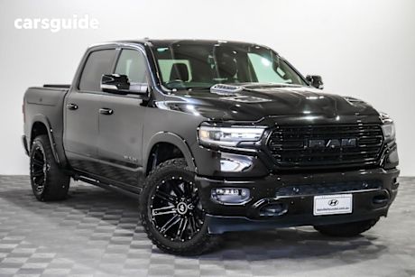 Black 2022 Ram 1500 Crew Cab Utility Limited Rambox (hybrid)