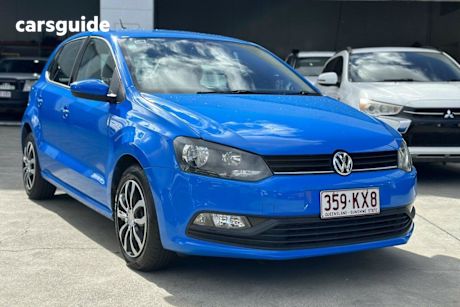 Blue 2016 Volkswagen Polo Hatchback 66 TSI Trendline