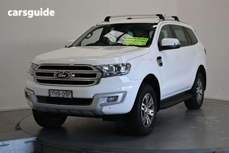 White 2017 Ford Everest Wagon Trend (4WD)