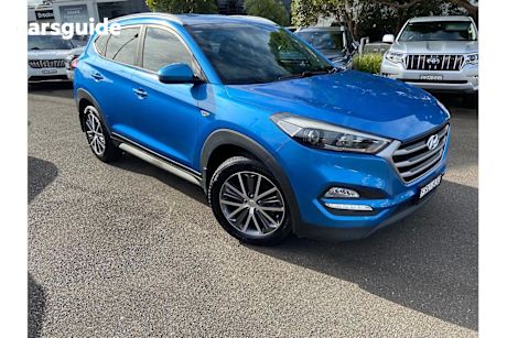 Blue 2017 Hyundai Tucson SUV ACTIVE X F