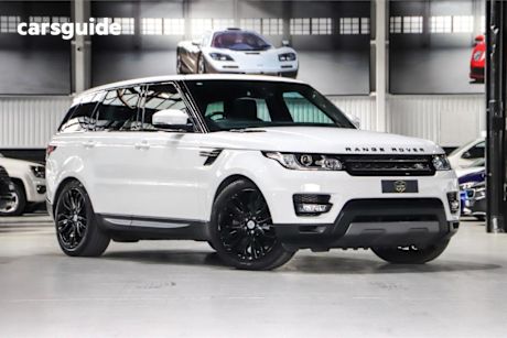 White 2017 Land Rover Range Rover Sport Wagon SE