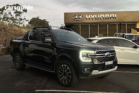 Black 2025 Ford Ranger Double Cab Pick Up Platinum 3.0 (4X4)
