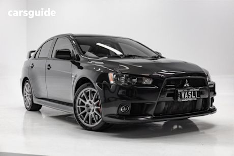 Black 2011 Mitsubishi Lancer Sedan Evolution