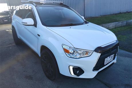 White 2015 Mitsubishi ASX Wagon XLS (4WD)