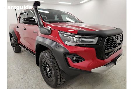 Red 2023 Toyota Hilux Ute Tray GR SPORT 4X4