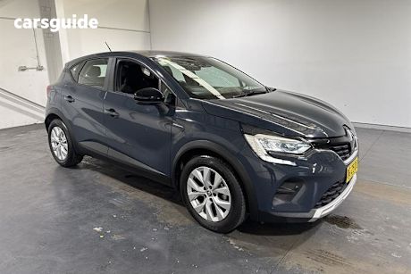 Blue 2022 Renault Captur Wagon Intens