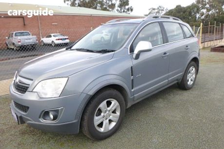 Grey 2011 Holden Captiva Wagon 5 (FWD)