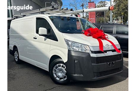 White 2021 Toyota Hiace Commercial R