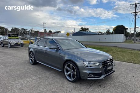 Grey 2015 Audi A4 Sedan 1.8 Tfsi S-Line LE