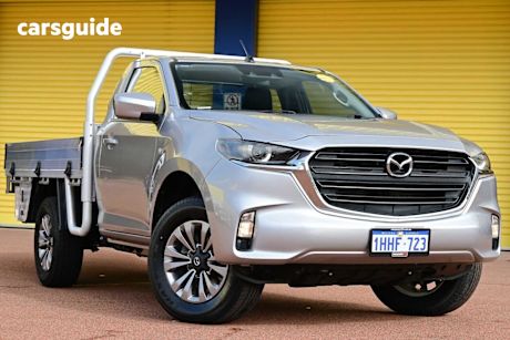 Silver 2020 Mazda BT-50 Cab Chassis XT (4X4)