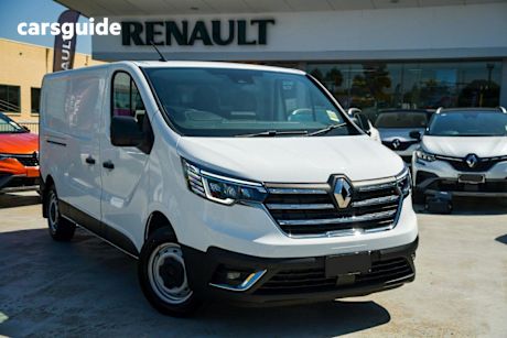 White 2025 Renault Trafic Van L2 LWB Premium