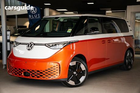 Yellow 2024 Volkswagen ID. Buzz Wagon PRO LWB
