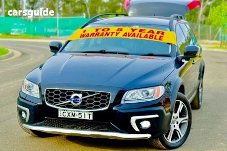 Black 2015 Volvo XC70 Wagon D5 Luxury
