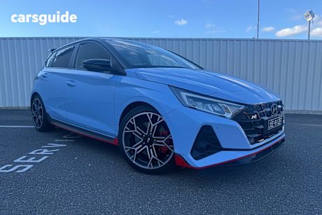 Blue 2025 Hyundai I20 Hatchback N TTR