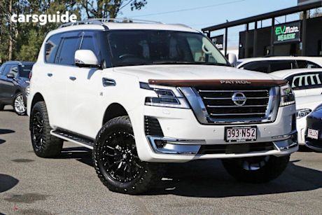 White 2021 Nissan Patrol Wagon TI-L 4X4