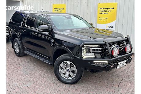 Black 2022 Ford Ranger Ute Tray XLT 4X4